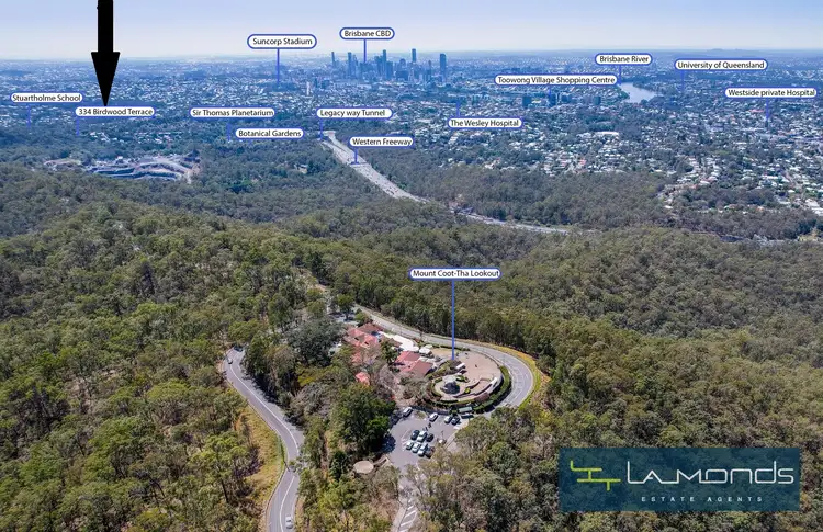 LOT ONE / 334 BIRDWOOD TERRACE, Toowong QLD 4066
