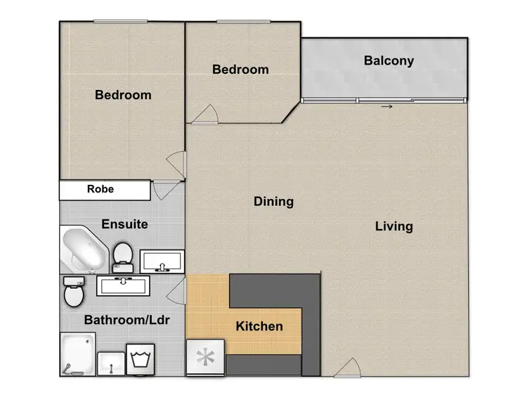Second view of Homely apartment listing, 29/60 Henty Street, Braddon ACT 2612