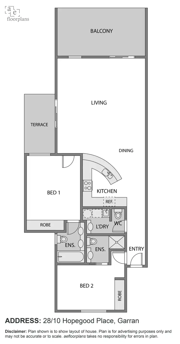 Third view of Homely unit listing, 28/10 Hopegood Place, Garran ACT 2605