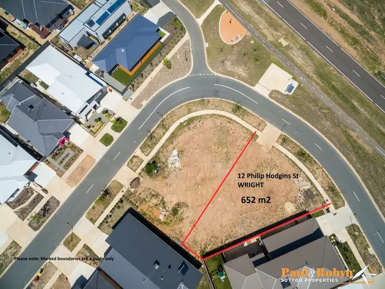 Second view of Homely land listing, 12 Philip Hodgins Street, Wright ACT 2611