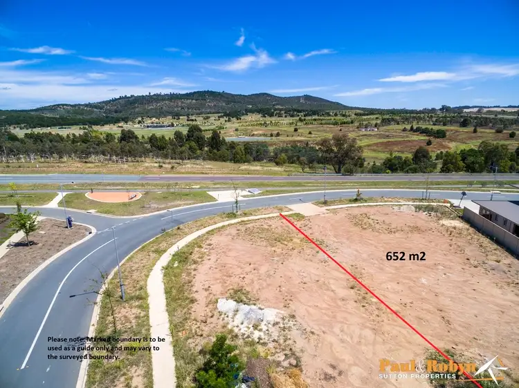 Third view of Homely land listing, 12 Philip Hodgins Street, Wright ACT 2611