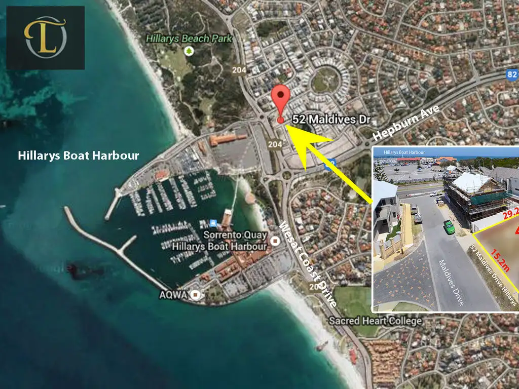 Main view of Homely land listing, 52 Maldives Drive, Hillarys WA 6025