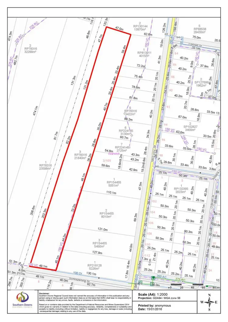 Third view of Homely land listing, L3 Schnitzerling Street, Warwick QLD 4370