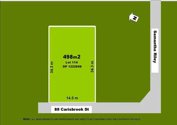 Lot 114 Carisbrook Street, Kellyville NSW 2155