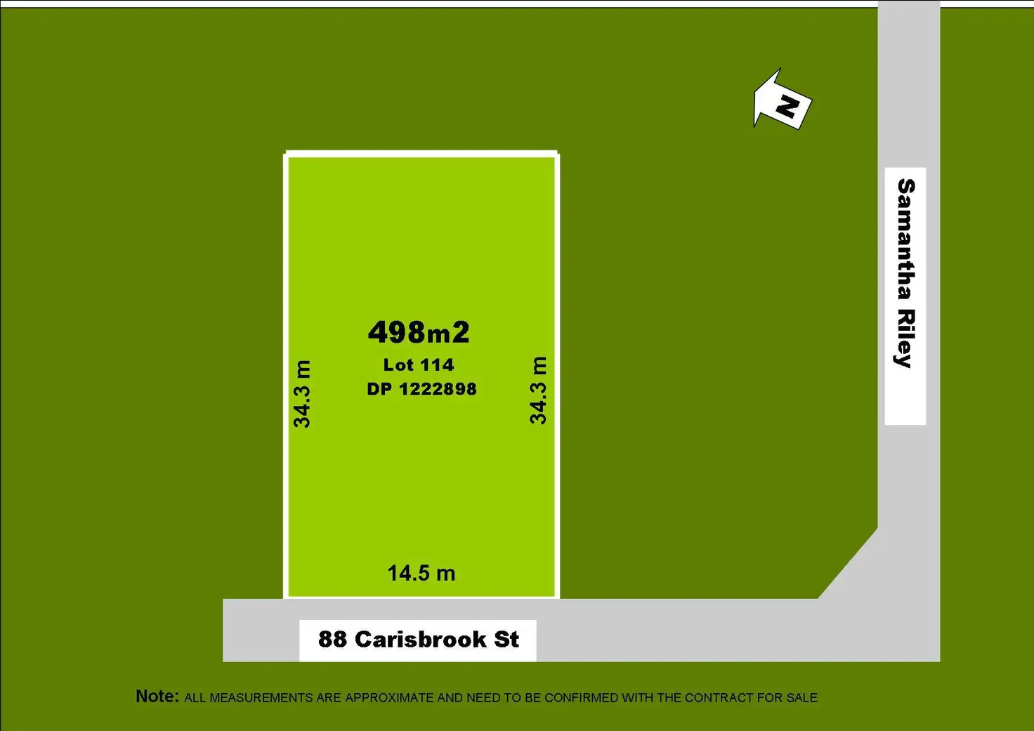 Main view of Homely land listing, Lot 114 Carisbrook Street, Kellyville NSW 2155