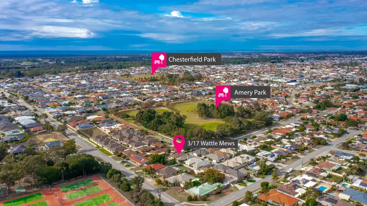Third view of Homely unit listing, Unit 3/17 Wattle Mews, Hocking WA 6065