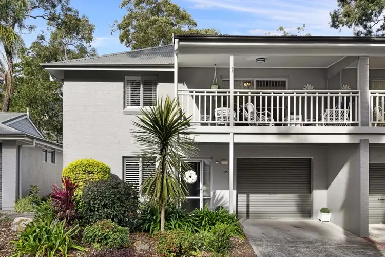 Main view of Homely townhouse listing, 105 Kingfisher Cct, Cams Wharf NSW 2281