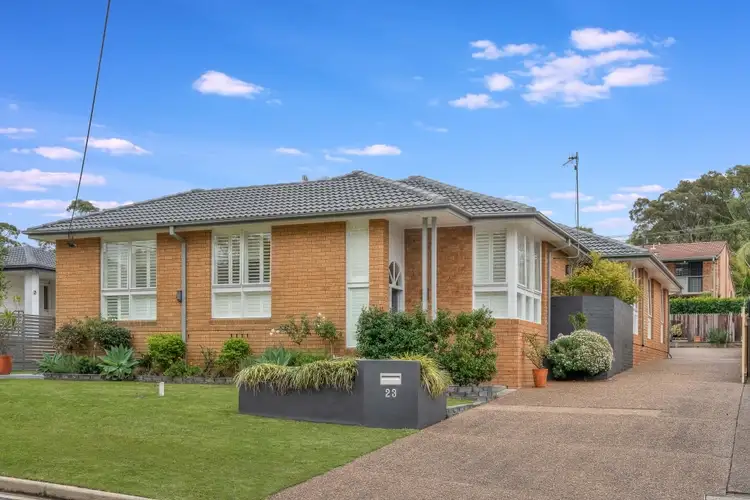 Main view of Homely house listing, 23 Wommara Ave, Jewells NSW 2280