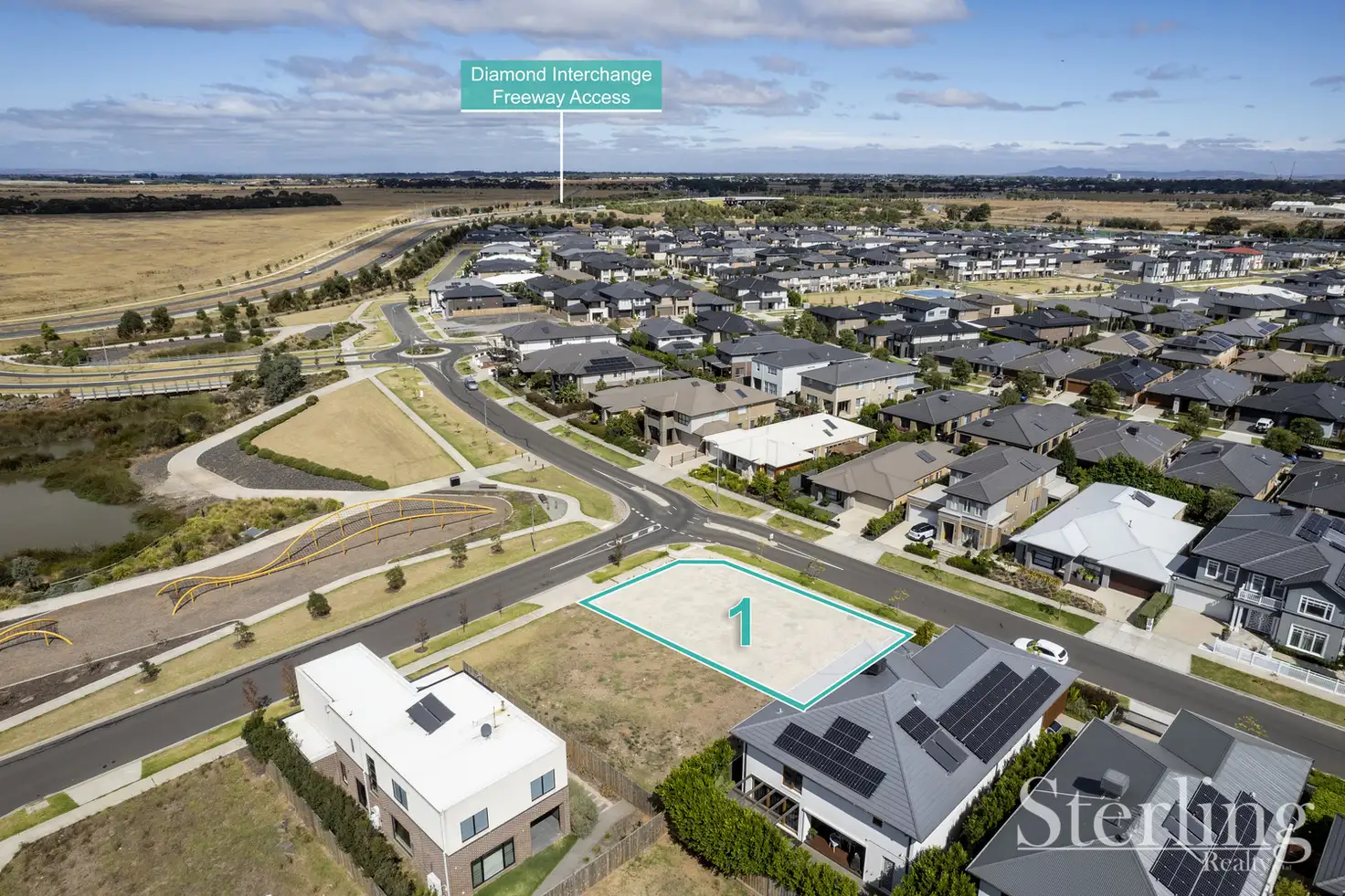 Main view of Homely land listing, 1 Nagle Drive, Point Cook VIC 3030