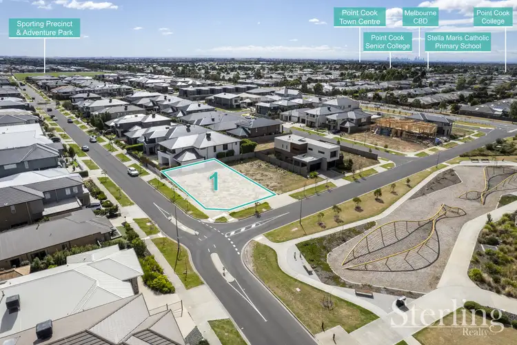 Third view of Homely land listing, 1 Nagle Drive, Point Cook VIC 3030