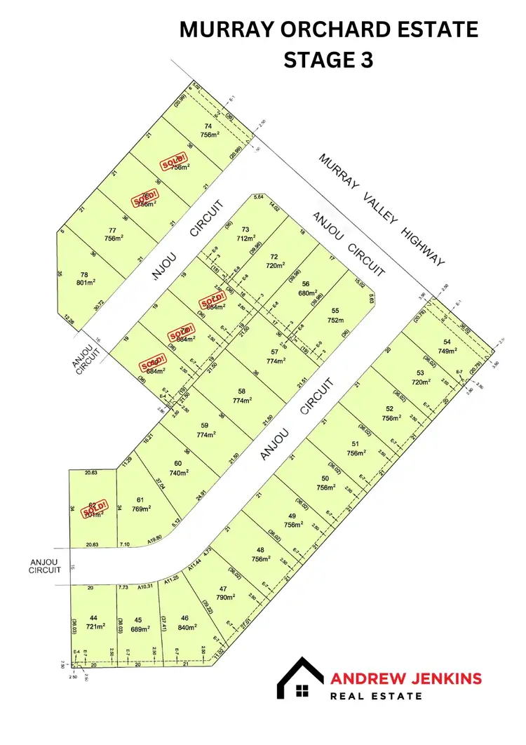 Fifth view of Homely land listing, LOT s 44-78, . Murray Orchard Estate, Cobram VIC 3644