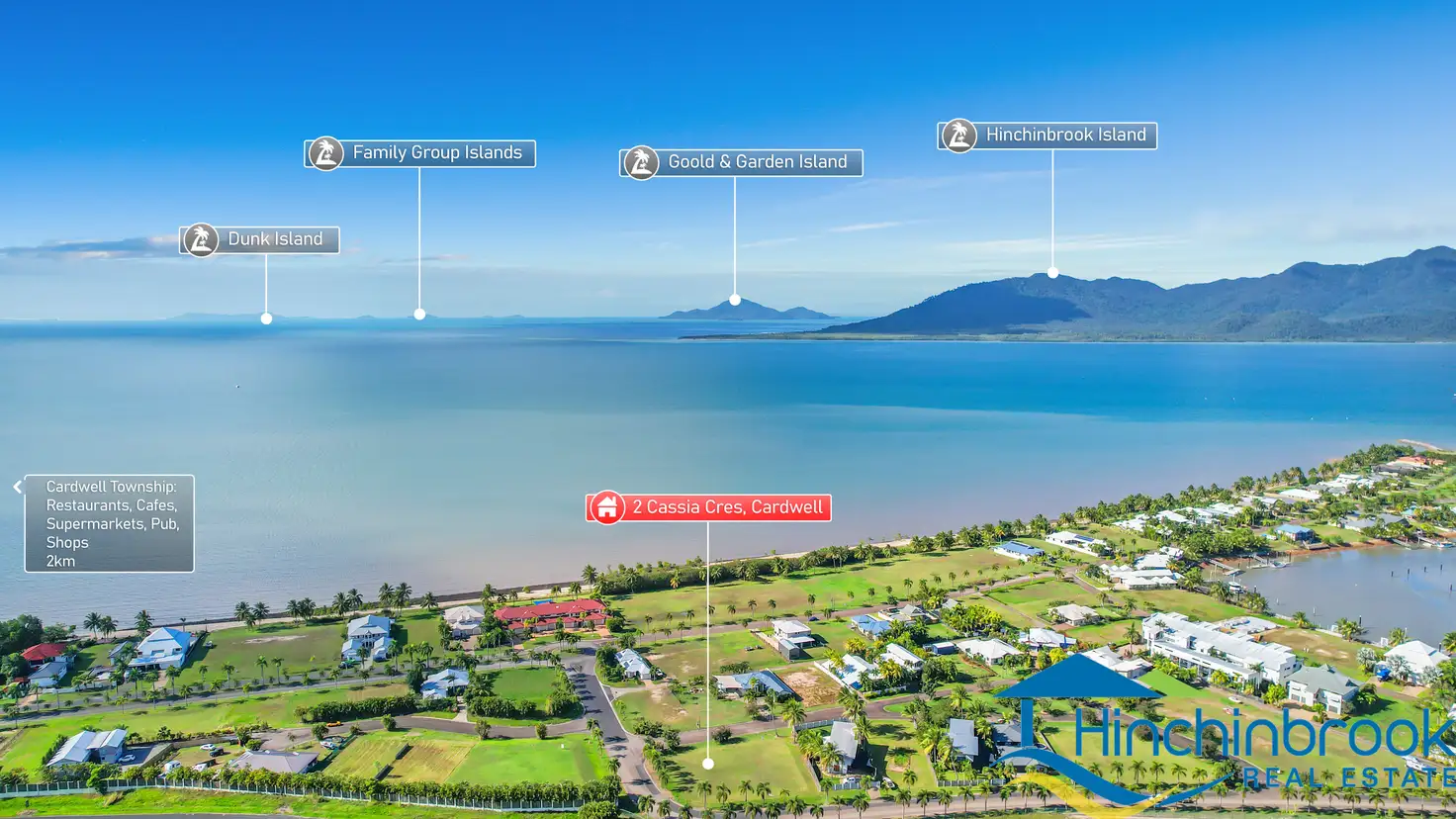 Main view of Homely land listing, 2 Cassia Crescent, Cardwell QLD 4849