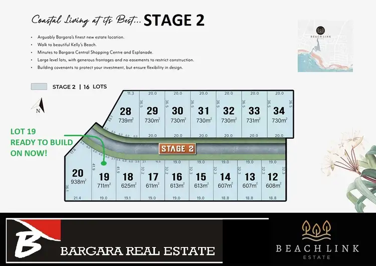 Second view of Homely land listing, LOT 19, BEACH LINKS ESTATE HUGHES RD, Bargara QLD 4670