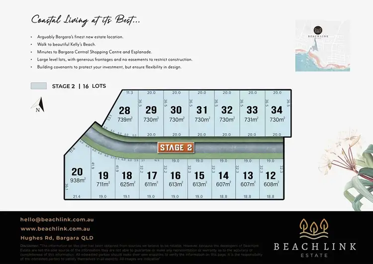 Main view of Homely land listing, LOT 12, Beach Link Estate Hughes Road, Bargara QLD 4670