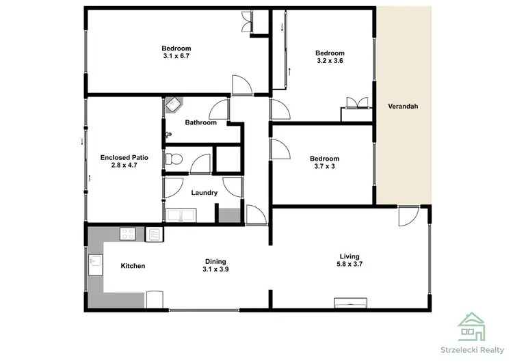 Second view of Homely house listing, 1 Tuxford St, Newborough VIC 3825