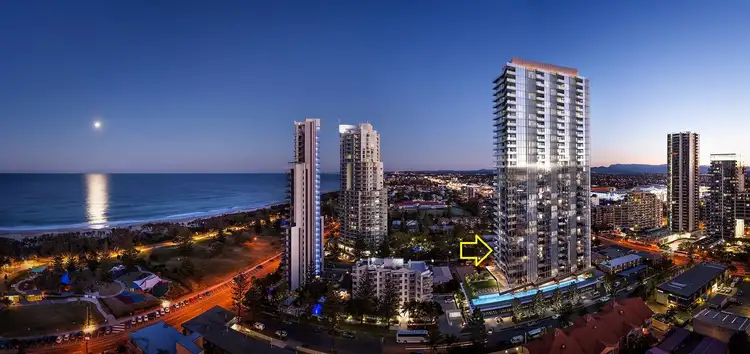 Second view of Homely apartment listing, Unit 701/12 Philip Ave, Broadbeach QLD 4218