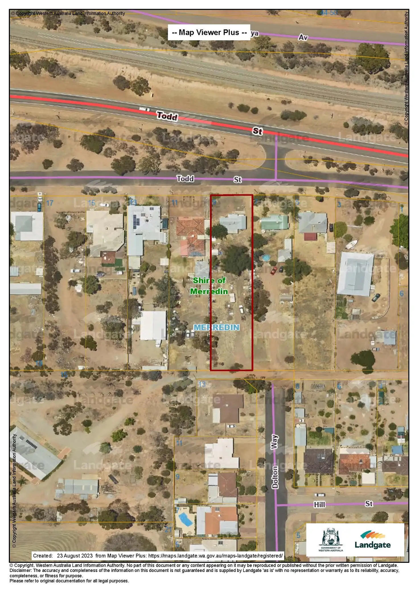 Main view of Homely house listing, 9 Todd St, Merredin WA 6415