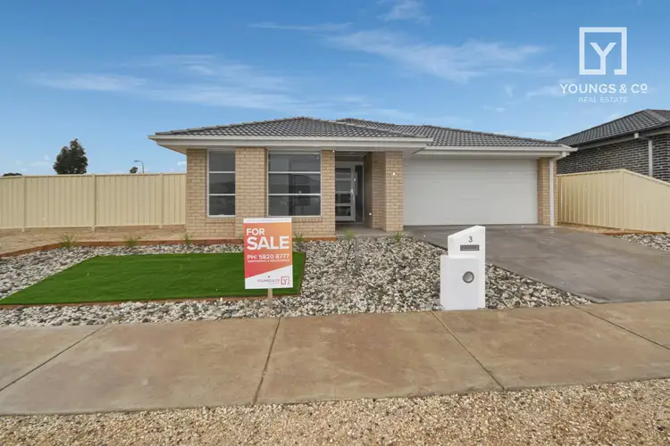Second view of Homely house listing, 3 Hart Cres, Kialla VIC 3631