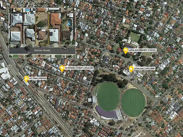 Second view of Homely land listing, 18 Staines St, Lathlain WA 6100