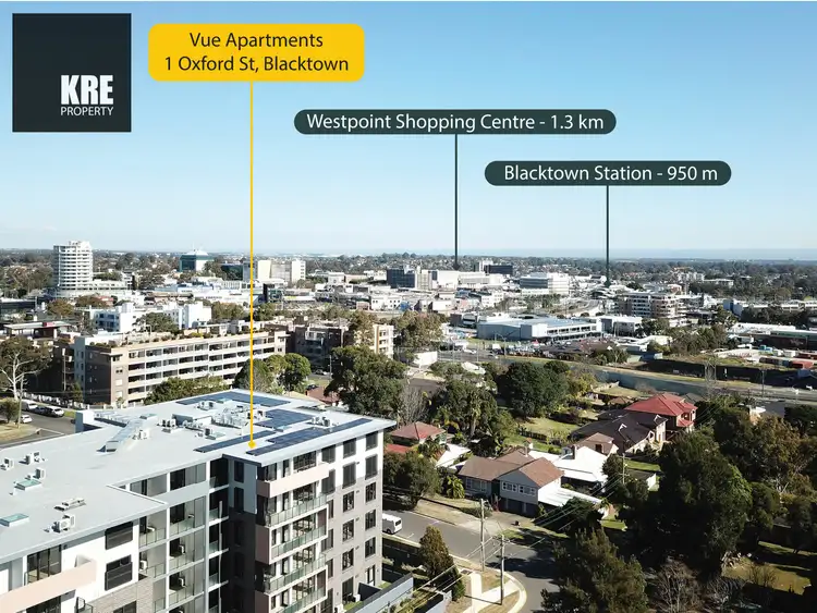 Third view of Homely apartment listing, Unit 413/1 Oxford Street, Blacktown NSW 2148