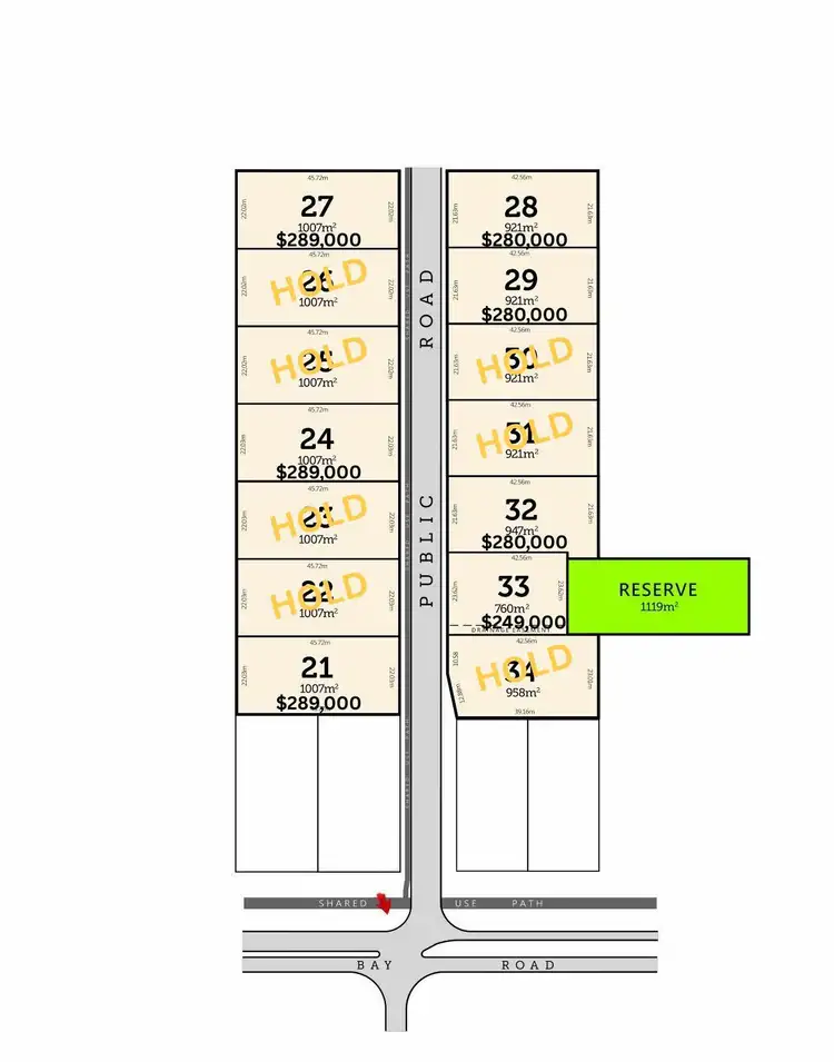 Subdivision Of 63 Bay Rd, Moonta Bay SA 5558