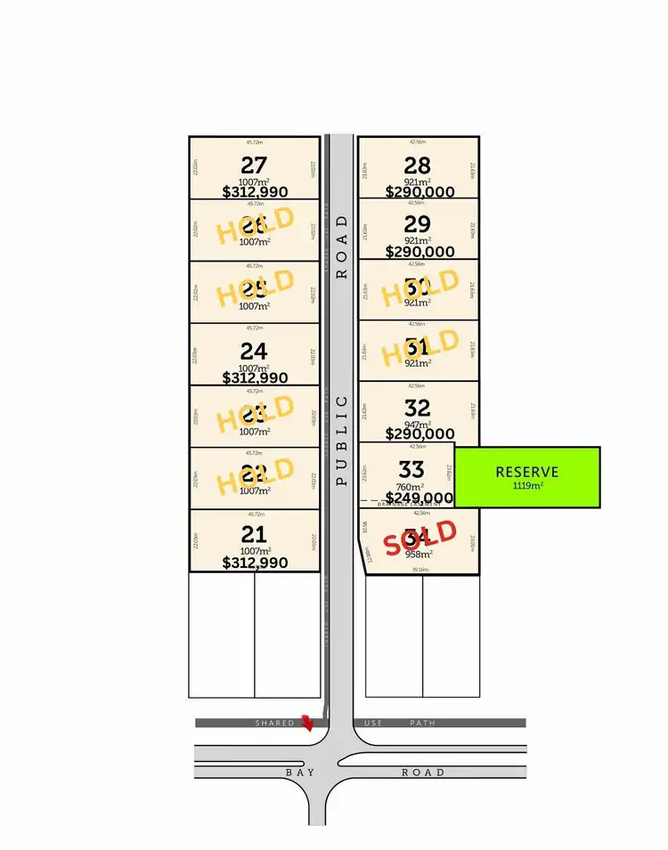 Subdivision Of 63 Bay Rd, Moonta Bay SA 5558