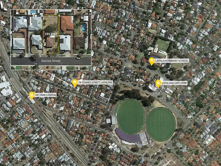Second view of Homely land listing, LOT ( 201), 18 Staines St, Lathlain WA 6100