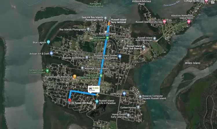 Second view of Homely land listing, 26 Forest Hill Rd, Russell Island QLD 4184