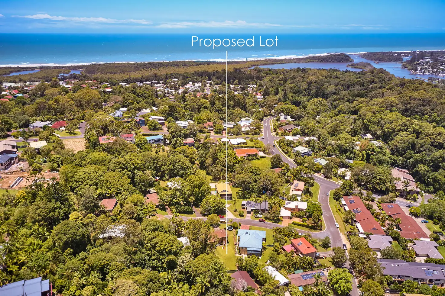 Main view of Homely land listing, 3A Bian Ct, Ocean Shores NSW 2483