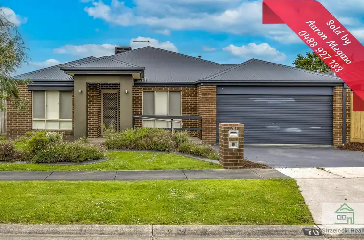 Main view of Homely house listing, 70 Vincent Bvd, Trafalgar VIC 3824