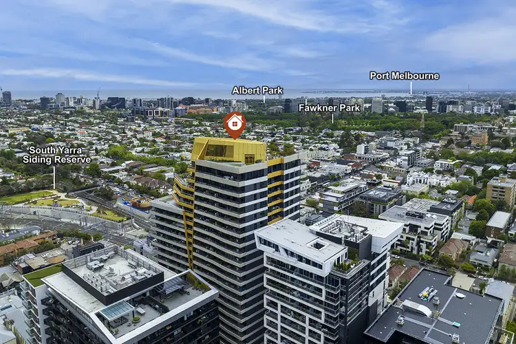 Fifth view of Homely apartment listing, Unit 1208/3 Yarra St, South Yarra VIC 3141