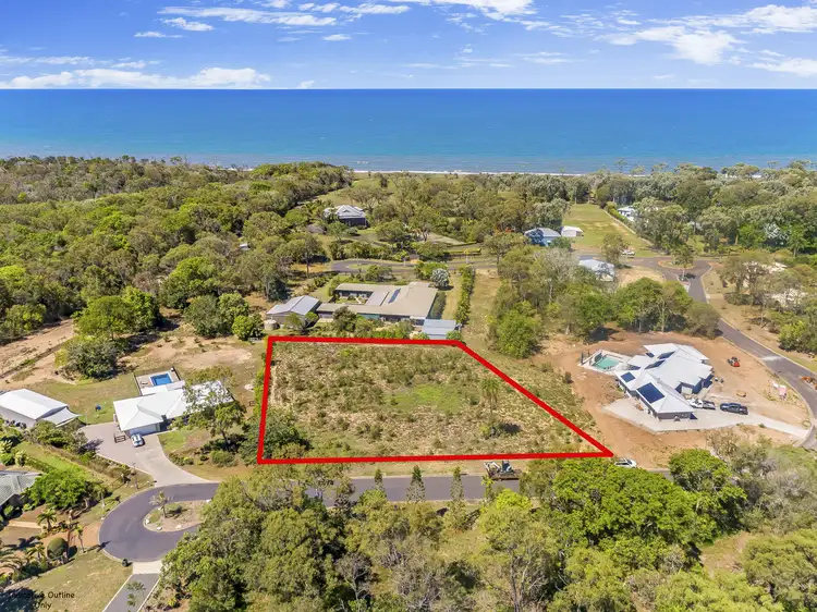 Main view of Homely land listing, 10 Sovereign Ct, Moore Park Beach QLD 4670