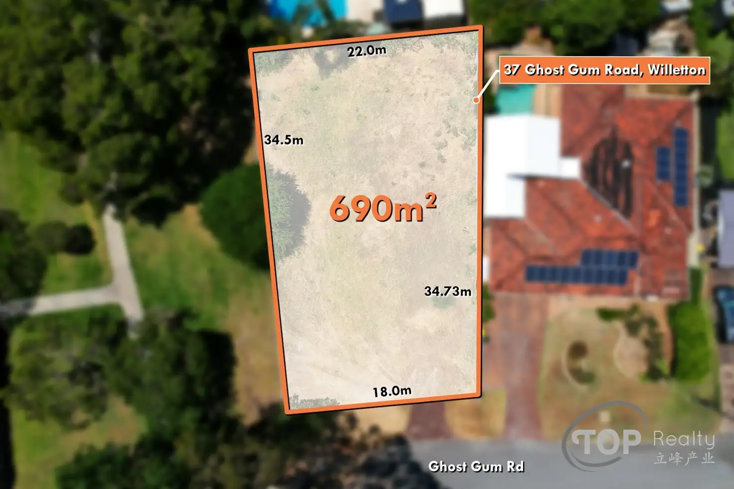 Main view of Homely land listing, 37 Ghost Gum Road, Willetton WA 6155