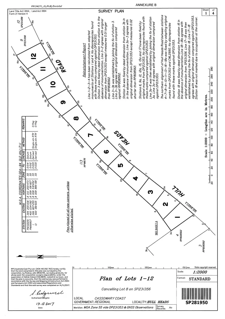 Third view of Homely land listing, Lot 9 Hull Heads Rd, Hull Heads QLD 4854