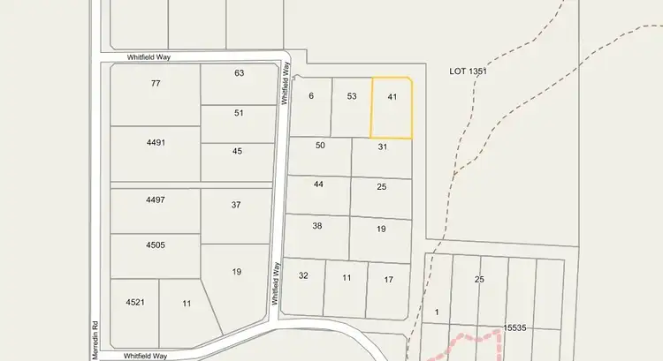 Second view of Homely land listing, LOT 103, 41 Maiolo Way, Merredin WA 6415