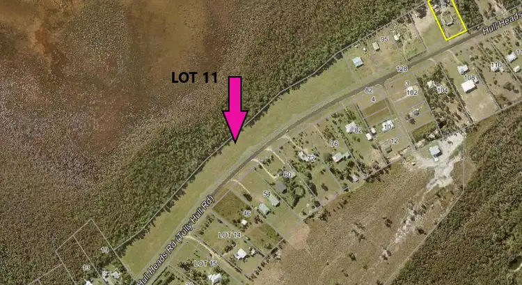 Second view of Homely land listing, 11 Hull Heads Rd, Hull Heads QLD 4854