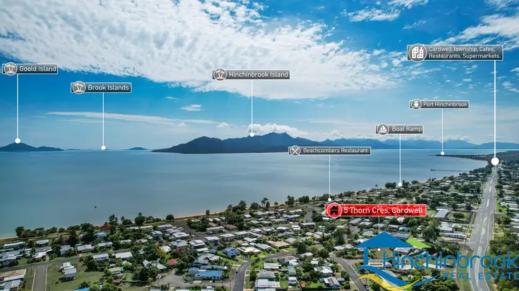 Second view of Homely land listing, 5 Thorn Crescent, Cardwell QLD 4849