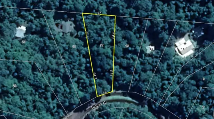 Second view of Homely land listing, 17 Bicton Cl, Bingil Bay QLD 4852
