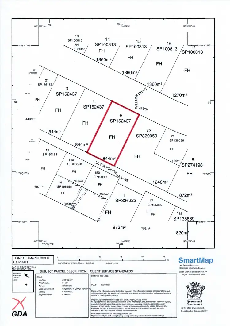 Seventh view of Homely land listing, 38 Keith Williams Drive, Cardwell QLD 4849