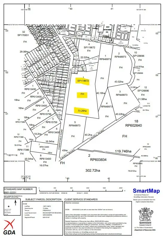 Main view of Homely land listing, Cherryfield Road, Gracemere QLD 4702