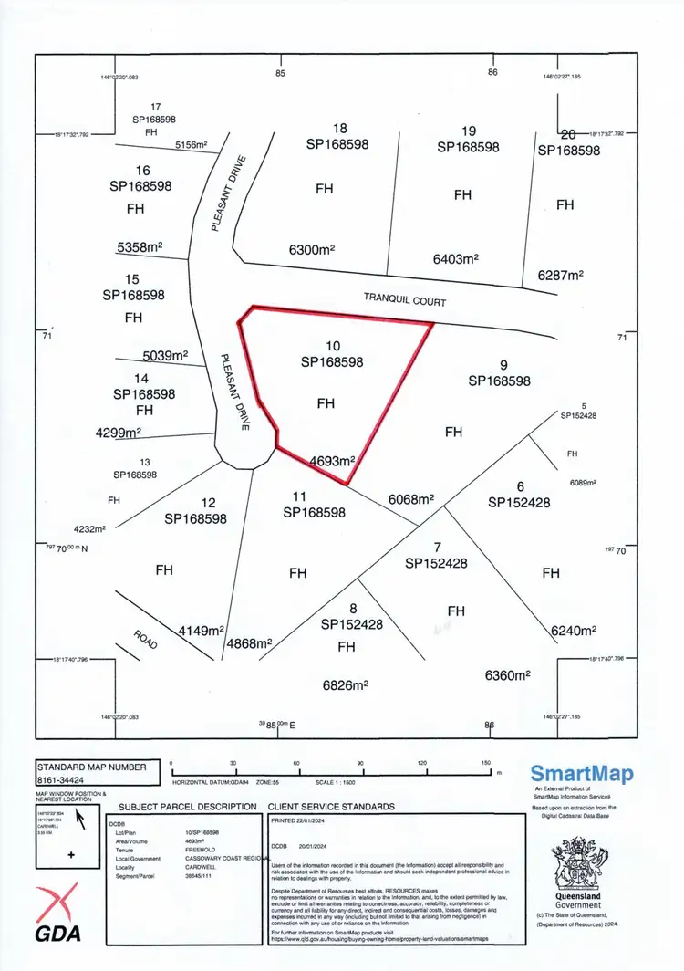 Sixth view of Homely land listing, LOT 10 Tranquil Ct, Cardwell QLD 4849