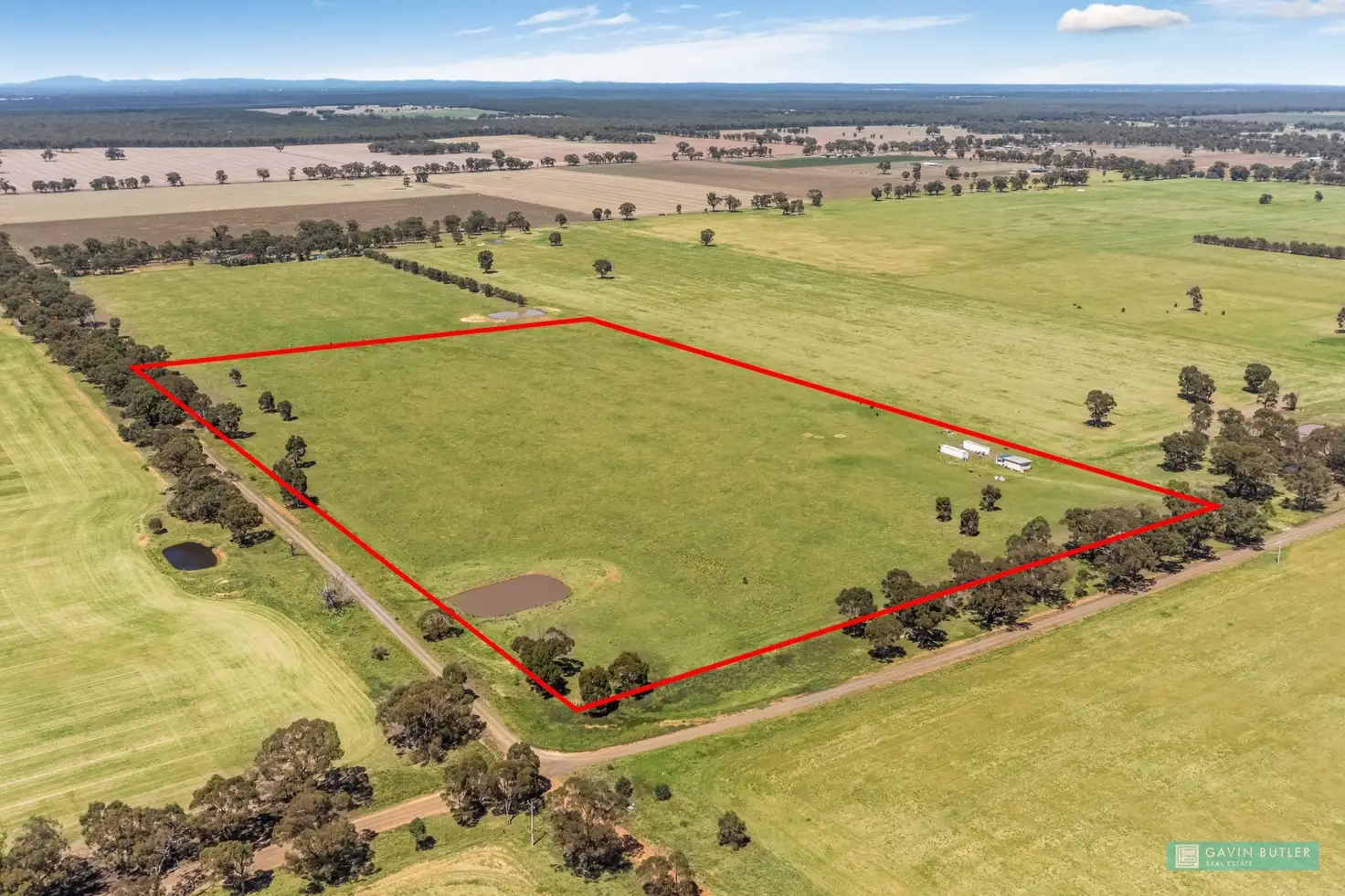 Main view of Homely land listing, CA14 Larsens Road, Kamarooka VIC 3570
