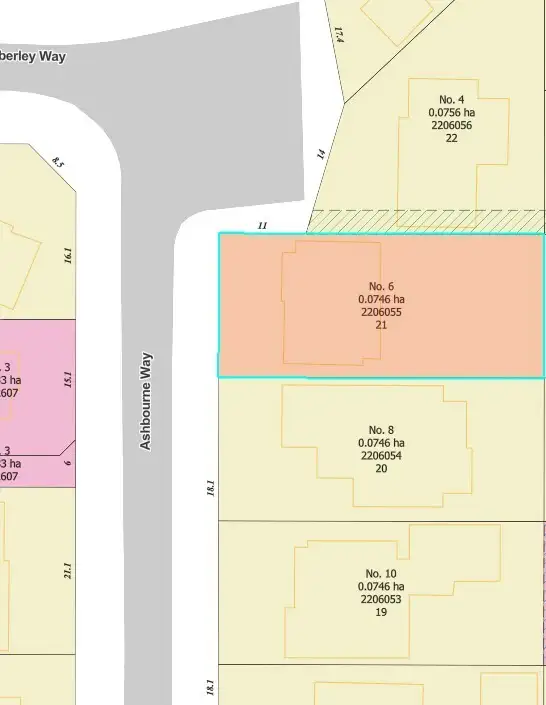 Main view of Homely land listing, 6 Ashbourne Way, Hamilton Hill WA 6163
