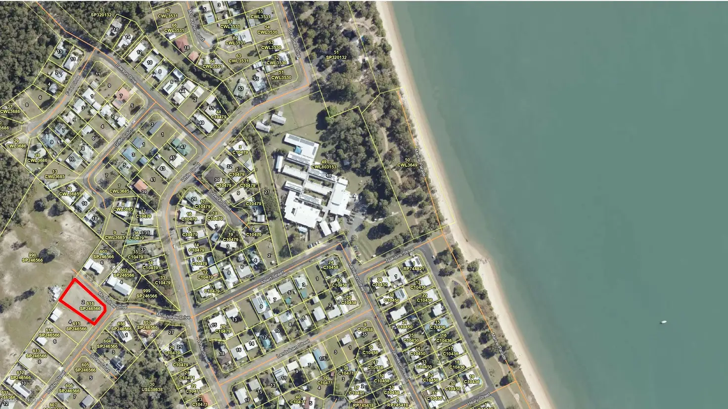 Main view of Homely land listing, 2 Phillips St, Cardwell QLD 4849