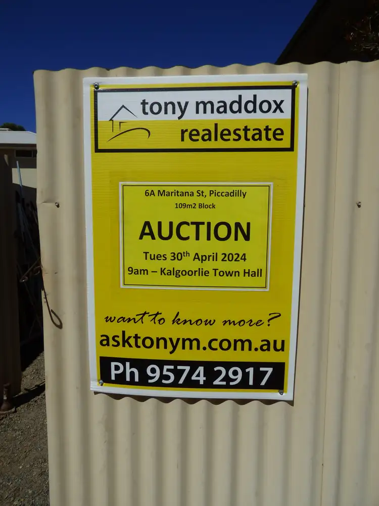 Main view of Homely land listing, 6A Maritana St, Piccadilly WA 6430