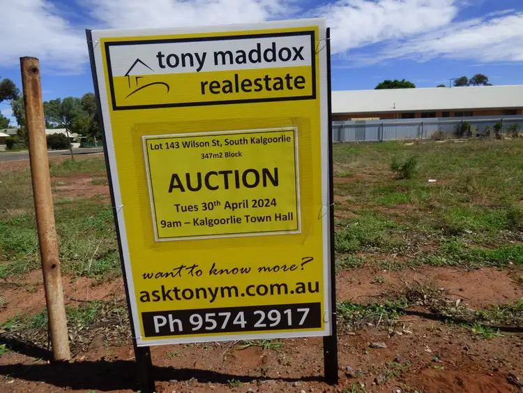 Main view of Homely land listing, 96 Wilson Street, Kalgoorlie WA 6430
