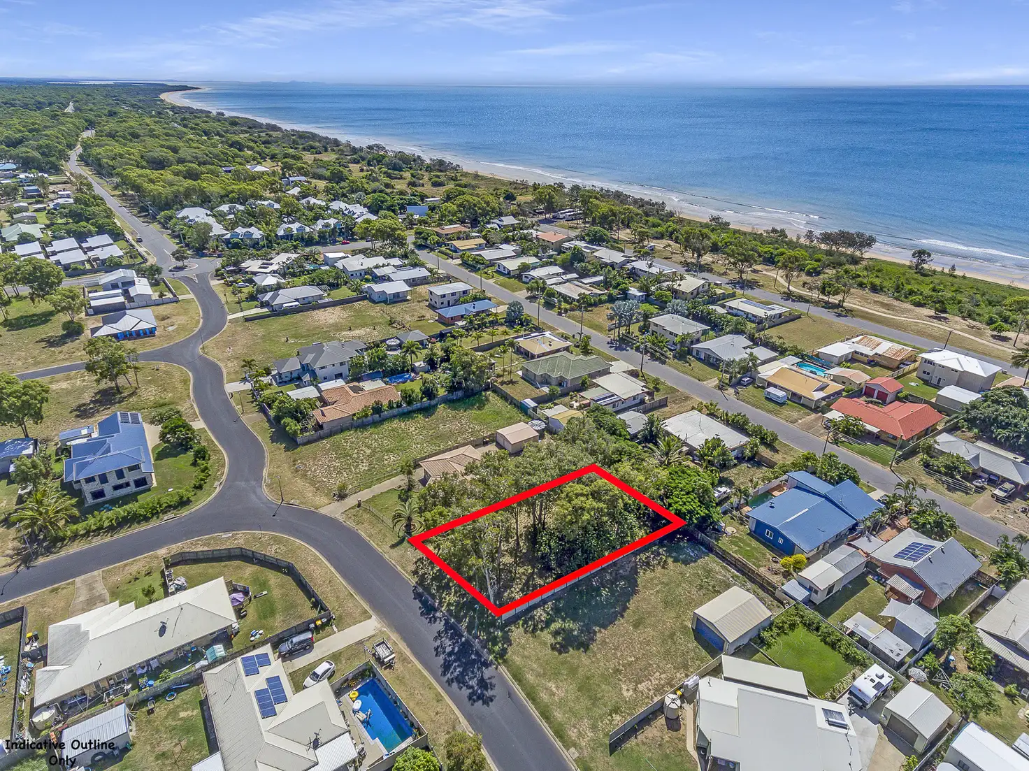 Main view of Homely land listing, 40 Acacia St, Moore Park Beach QLD 4670
