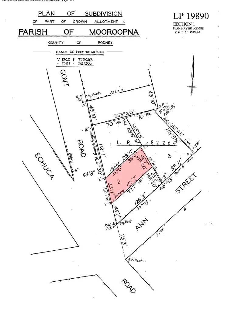 Main view of Homely land listing, 4 Mckean St, Mooroopna VIC 3629