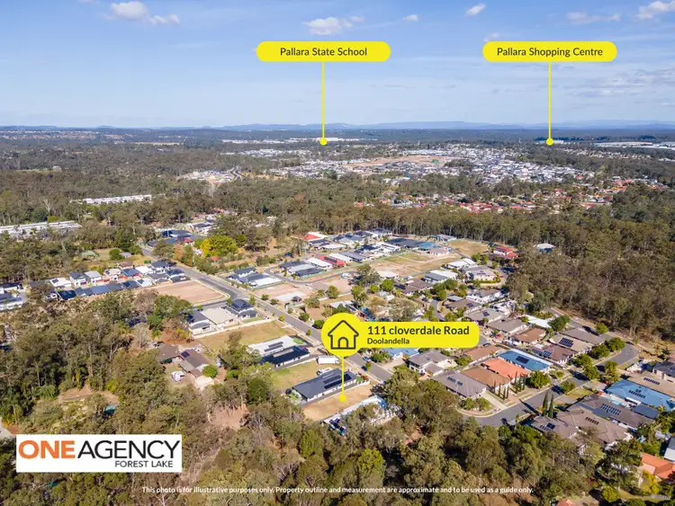 Third view of Homely land listing, 111 Cloverdale Rd, Doolandella QLD 4077