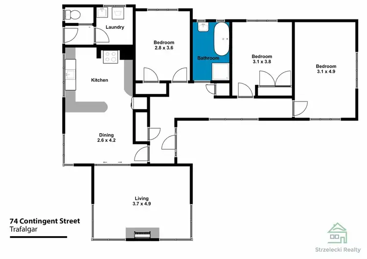 Fourth view of Homely house listing, 74 Contingent St, Trafalgar VIC 3824